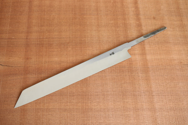 ibuki Sasaoka blank blade hand forged blue #2 steel Kiritsuke Kengata Sashimi knife 270mm outlet B