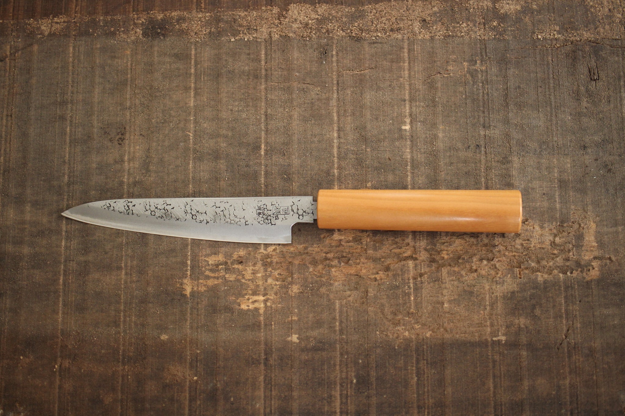 Japanese Yama sakura cherry wooden Wa handle oval 125mm – ibuki