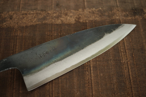 ibuki tanzo blank blade forged white #1 steel Tsukasa Santoku knife 165mm