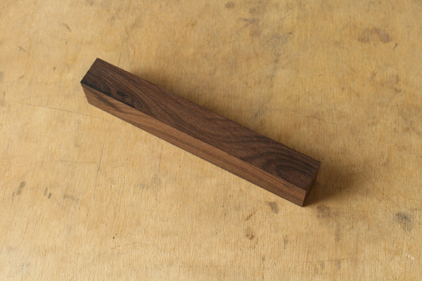 Ziricote wood knife handle blank A 180 x 33 x 24 mm