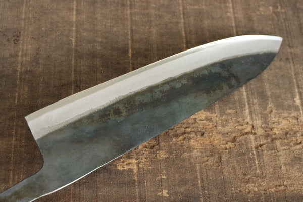 ibuki tanzo blank blade forged blue #1 steel Kurouchi Gyuto Chef knife 240mm