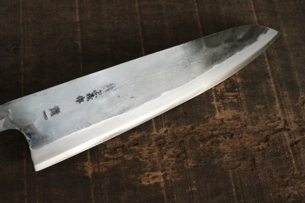 ibuki tanzo blank blade forged blue #1 steel Kurouchi Gyuto Chef knife 210mm