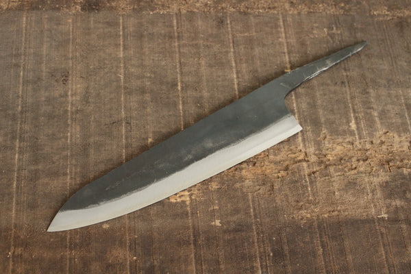 ibuki tanzo blank blade forged blue #1 steel Kurouchi Gyuto Chef knife 210mm