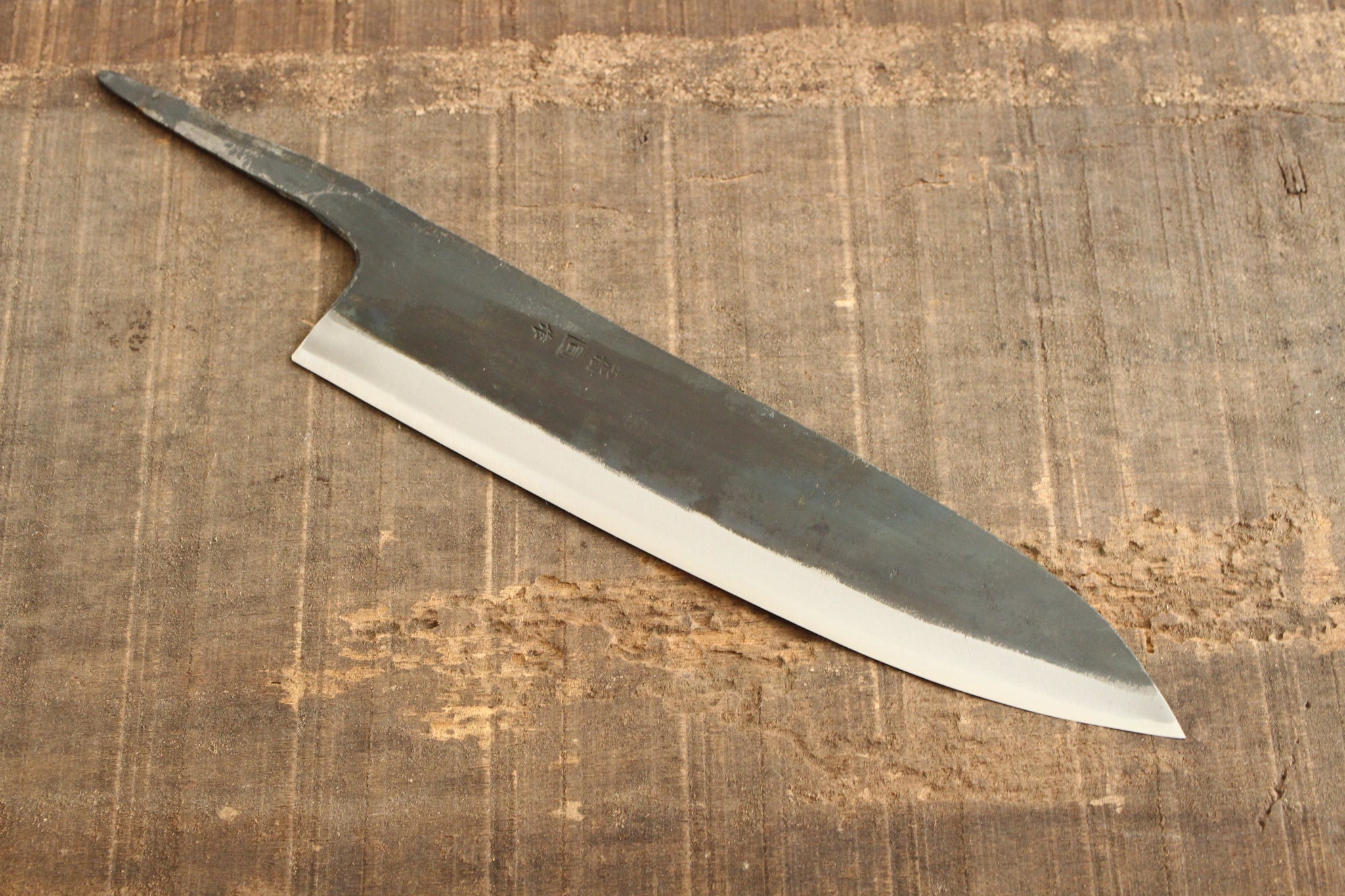 ibuki tanzo blank blade forged white #1 steel Tsukasa Chef Gyuto knife 240mm