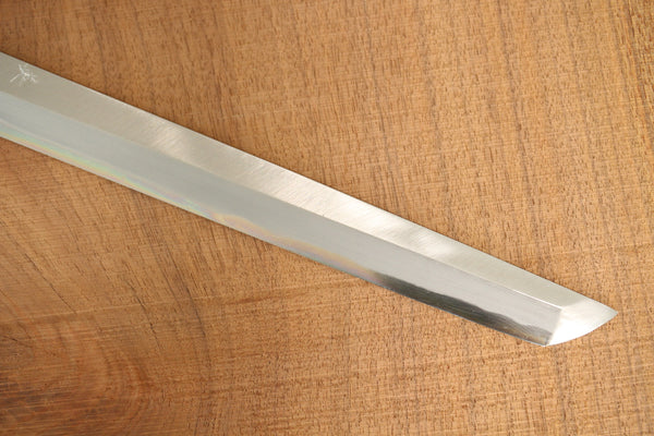 outlet AA Sasaoka blank blade hand forged blue #2 steel Sakimaru Takobiki sashimi single edged knife 270mm