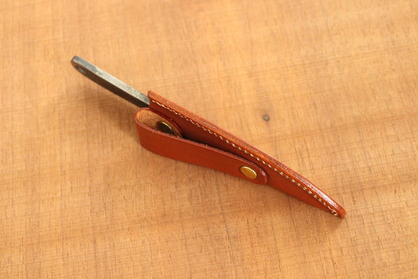 Itsuo Doi hand forged Blue 2 steel Full tang custom knife 80mm