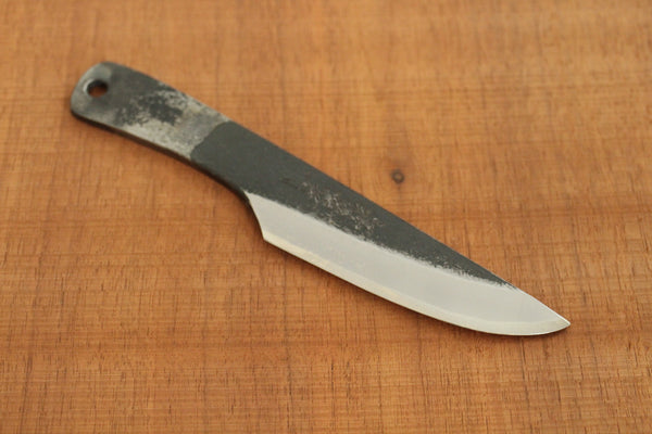 Itsuo Doi hand forged Blue 2 steel Full tang custom knife 80mm