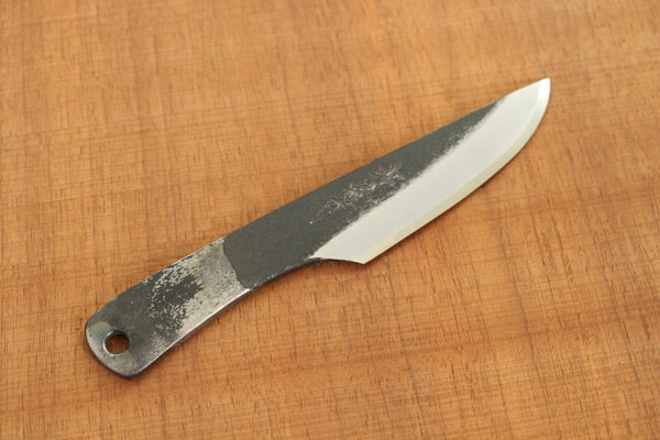 Itsuo Doi hand forged Blue 2 steel Full tang custom knife 80mm