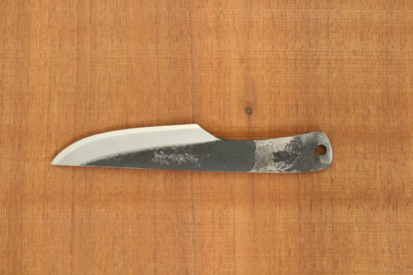 Itsuo Doi hand forged Blue 2 steel Full tang custom knife 80mm