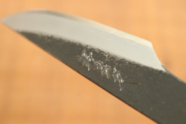 Itsuo Doi hand forged Blue 2 steel Full tang custom knife 80mm