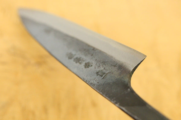 ibuki tanzo blank blade forged blue #1 steel Kurouchi Petty knife 135mm