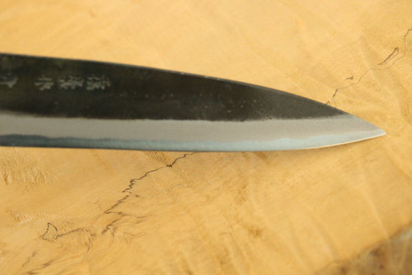ibuki tanzo blank blade forged blue #1 steel Kurouchi Petty knife 135mm