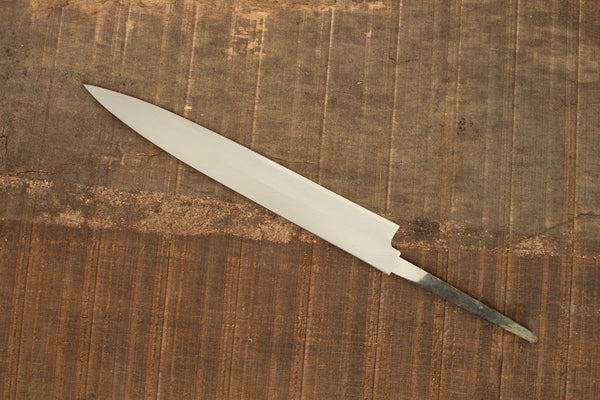 Kasumi Kitaoka blank blade hand forged white #2 steel Yanagiba Sashimi knife 240mm