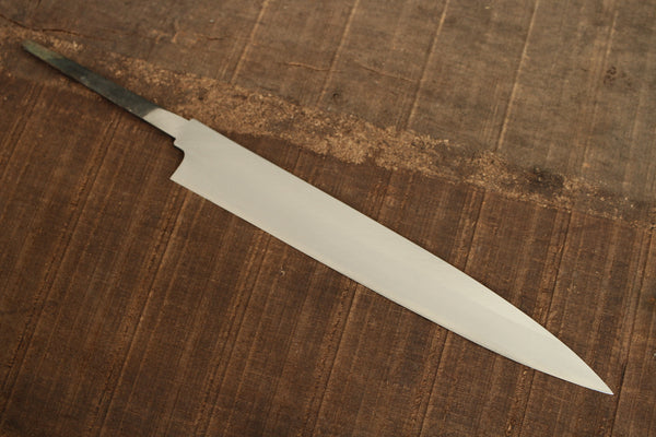 Kasumi Kitaoka blank blade hand forged white #2 steel Yanagiba Sashimi knife 240mm