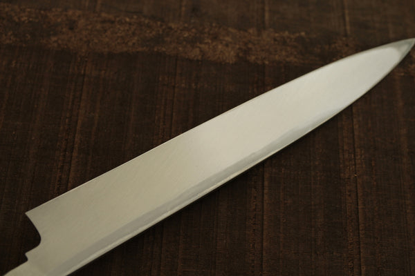 Kasumi Kitaoka blank blade hand forged white #2 steel Yanagiba Sashimi knife 240mm