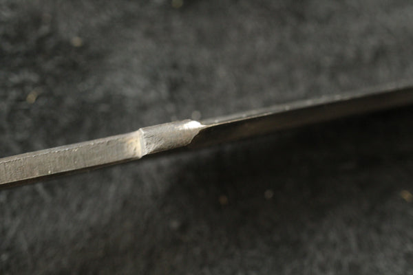 Shokei leere Klinge Kurouchi weiß 2 Stahl Tanto feste Klinge Katana Messer 95 mm