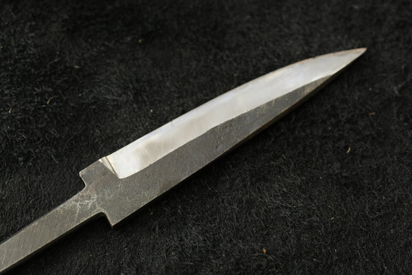 Shokei leere Klinge Kurouchi weiß 2 Stahl Tanto feste Klinge Katana Messer 95 mm