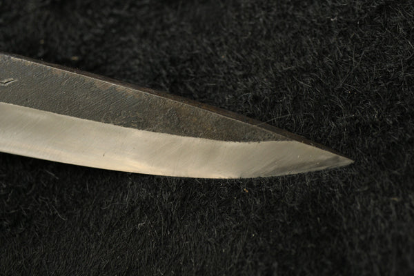 Shokei leere Klinge Kurouchi weiß 2 Stahl Tanto feste Klinge Katana Messer 95 mm