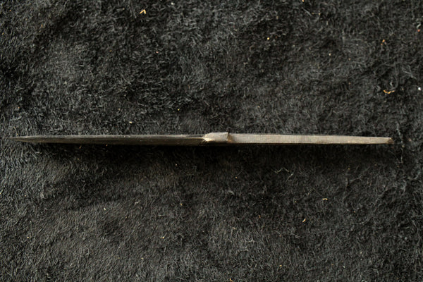 Shokei leere Klinge Kurouchi weiß 2 Stahl Tanto feste Klinge Katana Messer 95 mm