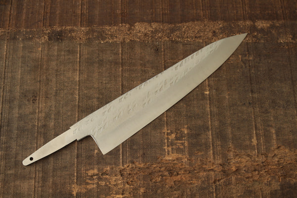 ibuki hammered VG-10 blank blade chef Gyuto knife 210mm