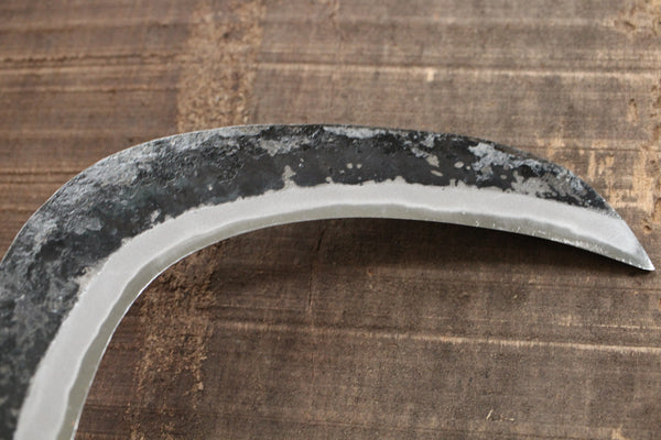 Yosuke Hand forged sickle garden scythe knife blank blade white #2 steel 230