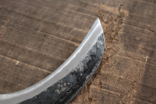 Yosuke Hand forged sickle garden scythe knife blank blade white #2 steel 230