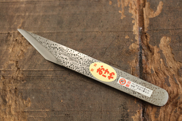 ibuki Kiridashi knife Japanese Woodworking hammered white #2 steel BW21mm left side edged