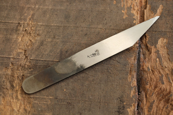 ibuki Kiridashi knife Japanese Woodworking hammered white #2 steel BW21mm left side edged