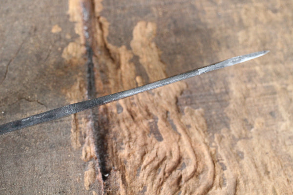 ibuki Shoryu Hand forged blank blade White #2 steel Kurouchi Full tang knife 85mm