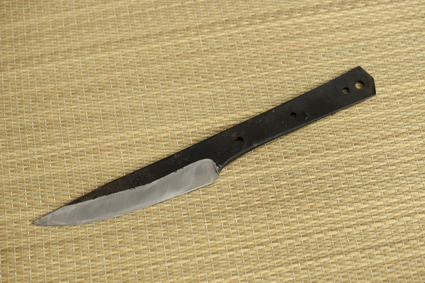 Outlet ABB Shokei blank blade Kurouchi white 2 steel Hanmaru full tang Knife 105mm