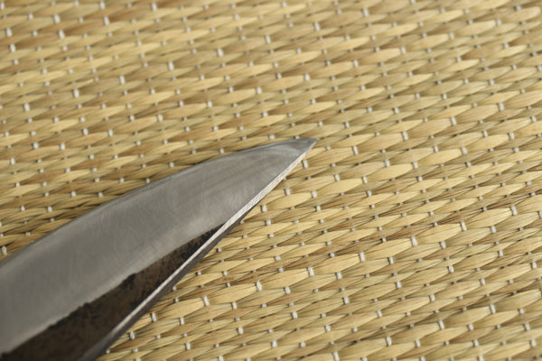 Outlet ABB Shokei blank blade Kurouchi white 2 steel Hanmaru full tang Knife 105mm