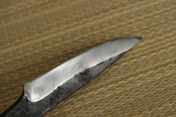 Outlet ABB Shokei blank blade Kurouchi white 2 steel Hanmaru full tang Knife 105mm