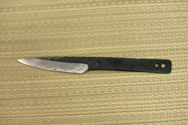 Outlet Shokei blank blade Custom knife Making Kurouchi white 2 steel full tang knife 80mm