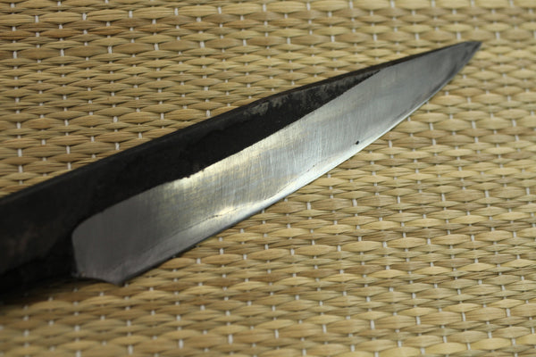 Outlet Shokei blank blade Custom knife Making Kurouchi white 2 steel full tang knife 80mm