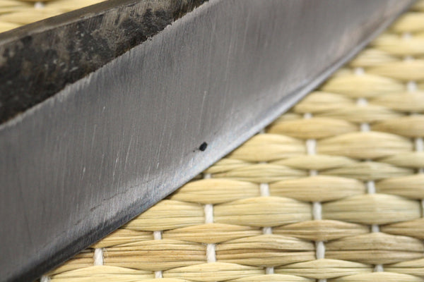 Outlet Shokei blank blade Custom knife Making Kurouchi white 2 steel full tang knife 80mm