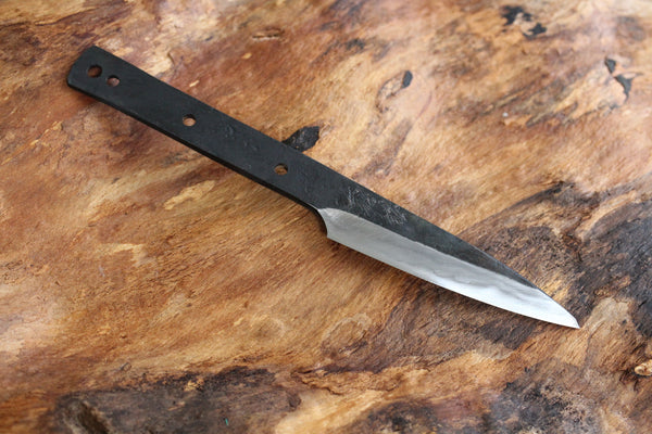 Shokei Funaki blank blade blue 2 steel full tang Knife 98mm kasumi limited