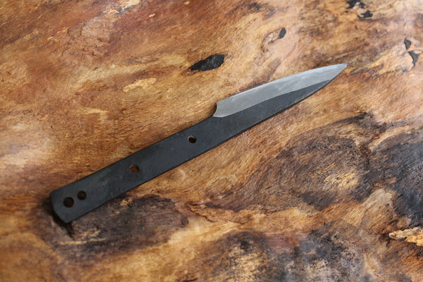 Shokei Funaki blank blade blue 2 steel full tang Knife 98mm kasumi limited