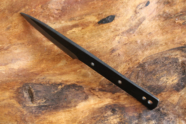 Shokei Funaki blank blade blue 2 steel full tang Knife 98mm kasumi limited