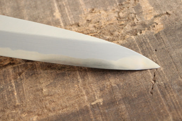 ibuki Sasaoka blank blade forged blue #2 steel Yanagiba Sashimi knife 270mm Kasumi Hamon