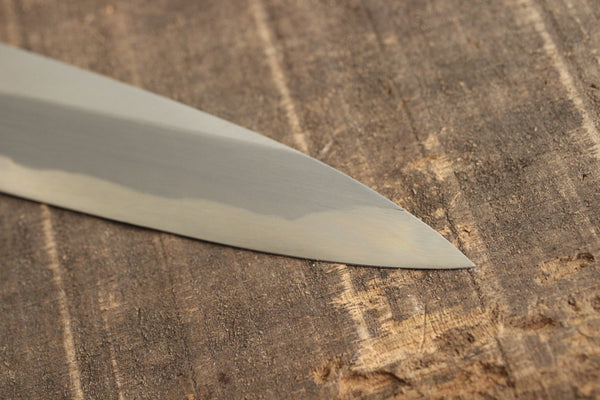 ibuki Sasaoka blank blade forged blue #2 steel Yanagiba Sashimi knife 270mm Kasumi Hamon