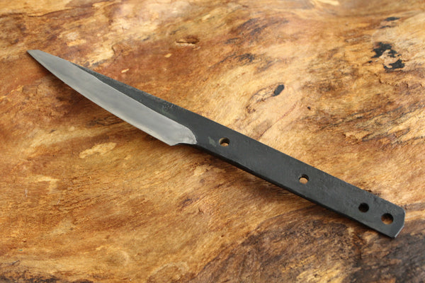 Shokei Funaki blank blade blue 2 steel full tang Knife 103mm kasumi limited