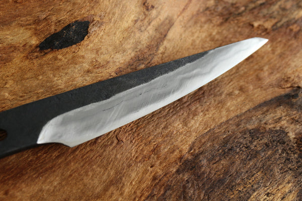 Shokei Funaki blank blade blue 2 steel full tang Knife 103mm kasumi limited