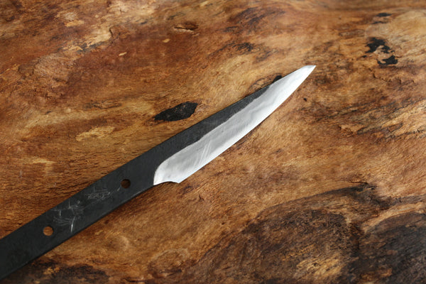 Shokei Funaki blank blade blue 2 steel full tang Knife 103mm kasumi limited