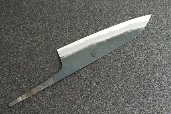 Daisuke Nishida Hand forged shirogami white #1 steel blank blade Santoku 165mm