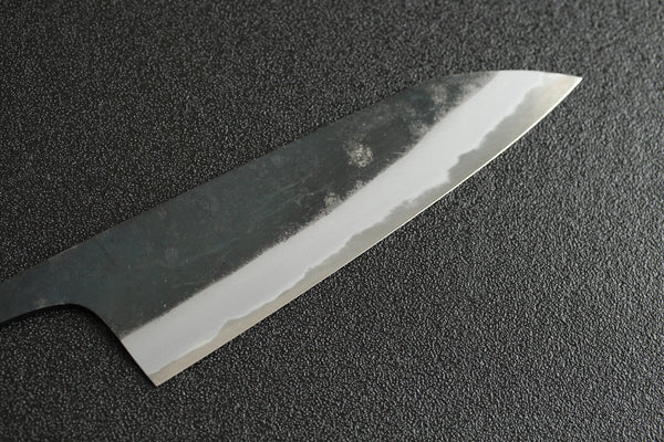 Daisuke Nishida Hand forged shirogami white #1 steel blank blade Santoku 165mm