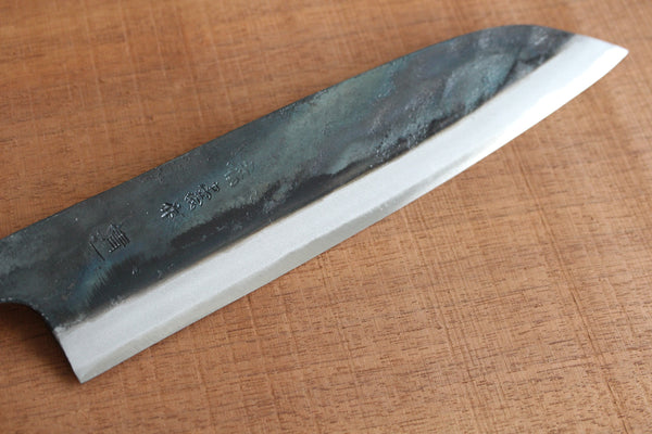 ibuki tanzo blank blade forged blue #1 steel Kurouchi Tosa Chef knife 210mm