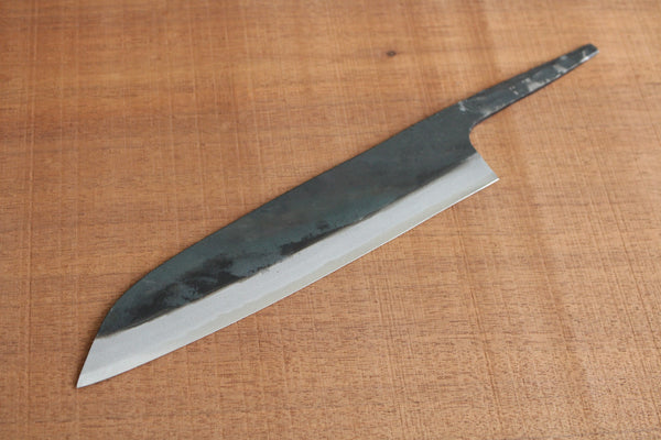 ibuki tanzo blank blade forged blue #1 steel Kurouchi Tosa Chef knife 210mm
