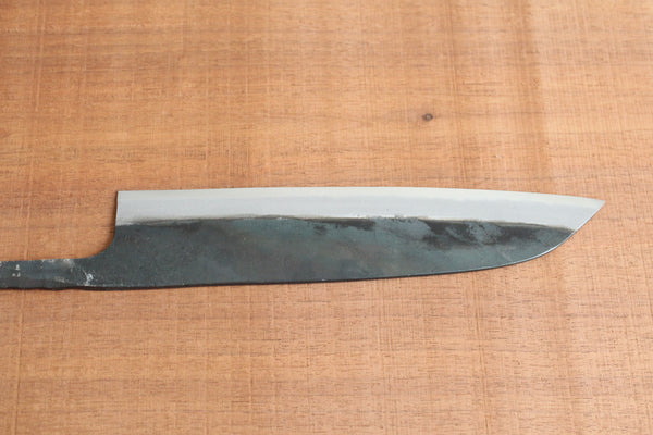 ibuki tanzo blank blade forged blue #1 steel Kurouchi Tosa Chef knife 210mm