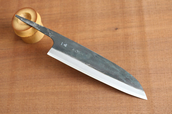 ibuki tanzo blank blade forged blue #1 steel Kurouchi Tosa Chef knife 185mm
