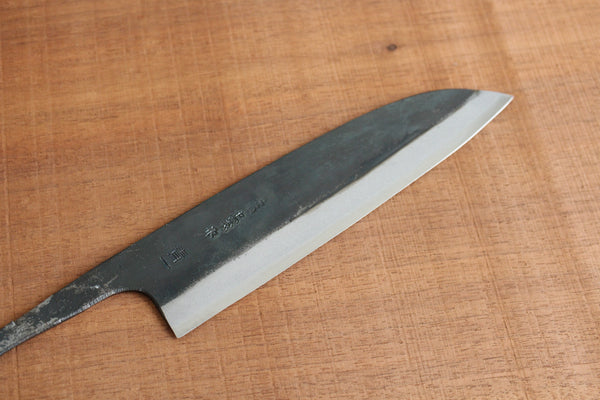 ibuki tanzo blank blade forged blue #1 steel Kurouchi Tosa Chef knife 185mm